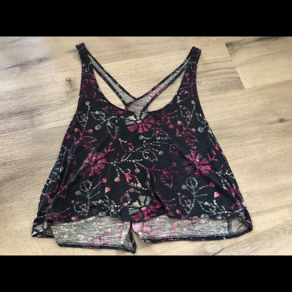 Colorful patterned tank top